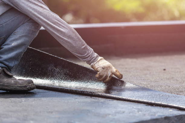 Professional Wet Basement Repair technician working in Kewaskum, WI